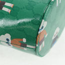 GUCCI GG Crystal Children's Kim Seung Yeon Bag Gold Green 752356 Auth 144816V-8