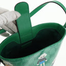 GUCCI GG Crystal Children's Kim Seung Yeon Bag Gold Green 752356 Auth 144816V-9