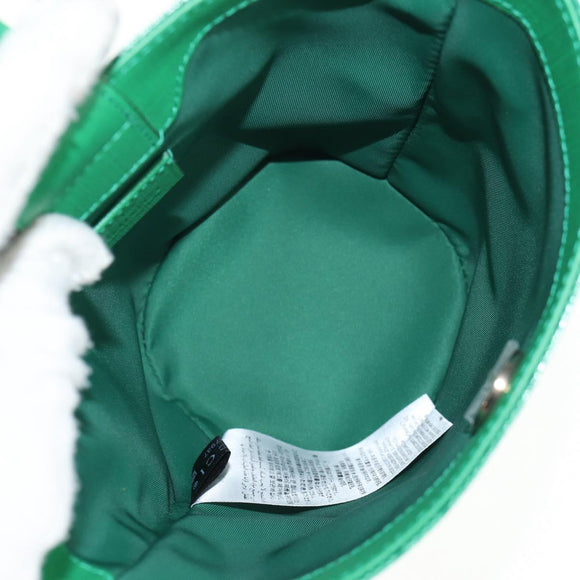 GUCCI GG Crystal Children's Kim Seung Yeon Bag Gold Green 752356 Auth 144816V