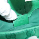 GUCCI GG Crystal Children's Kim Seung Yeon Bag Gold Green 752356 Auth 144816V-11