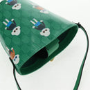 GUCCI GG Crystal Children's Kim Seung Yeon Bag Gold Green 752356 Auth 144816V-6