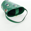 GUCCI GG Crystal Children's Kim Seung Yeon Bag Gold Green 752356 Auth 144816V-7