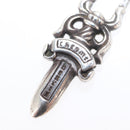 Chrome Hearts Dagger Pendant Top Ag925 Silver Auth 144822AM-10