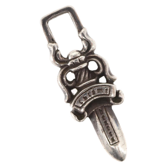 Chrome Hearts Dagger Pendant Top Ag925 Silver Auth 144822AM