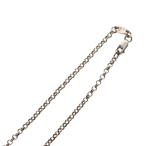 Chrome Hearts Roll Chain Necklace Ag925 Silver Auth 144823AM