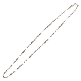Chrome Hearts Roll Chain Necklace Ag925 Silver Auth 144823AM - 0