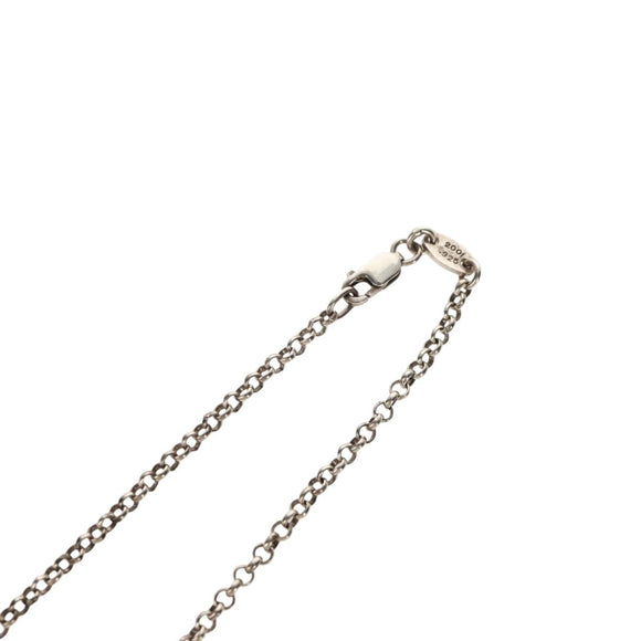 Chrome Hearts Roll Chain Necklace Ag925 Silver Auth 144823AM