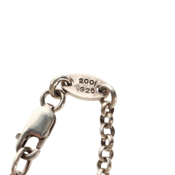 Chrome Hearts Roll Chain Necklace Ag925 Silver Auth 144823AM