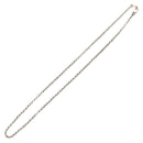 Chrome Hearts Roll Chain Necklace Ag925 Silver Auth 144823AM-7