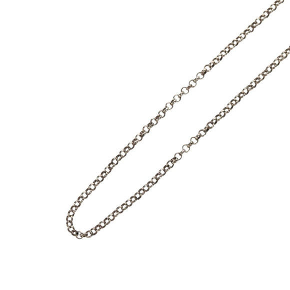 Chrome Hearts Roll Chain Necklace Ag925 Silver Auth 144823AM