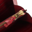 HERMES Kelly Long Wallet Leather Red Gold Auth 144824SAM-22