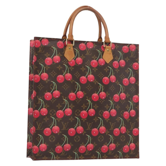 LOUIS VUITTON Monogram Cherry Sac Plat Hand Bag M95010 LV Auth 144826V