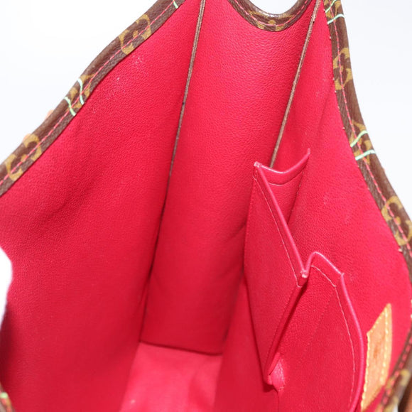 LOUIS VUITTON Monogram Cherry Sac Plat Hand Bag M95010 LV Auth 144826V