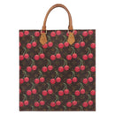 LOUIS VUITTON Monogram Cherry Sac Plat Hand Bag M95010 LV Auth 144826V-13