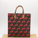 LOUIS VUITTON Monogram Cherry Sac Plat Hand Bag M95010 LV Auth 144826V-12