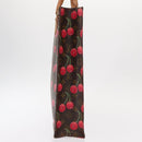LOUIS VUITTON Monogram Cherry Sac Plat Hand Bag M95010 LV Auth 144826V-3