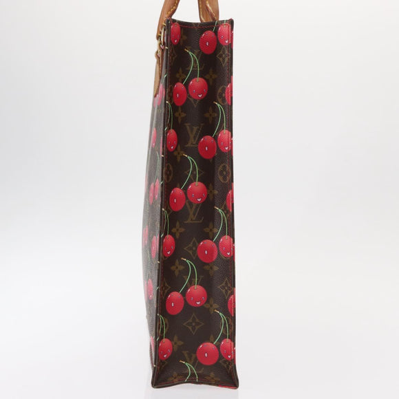 LOUIS VUITTON Monogram Cherry Sac Plat Hand Bag M95010 LV Auth 144826V