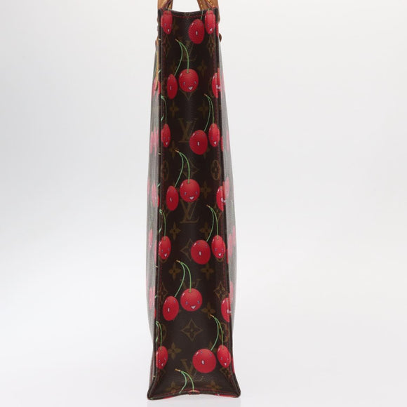 LOUIS VUITTON Monogram Cherry Sac Plat Hand Bag M95010 LV Auth 144826V