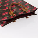 LOUIS VUITTON Monogram Cherry Sac Plat Hand Bag M95010 LV Auth 144826V-6