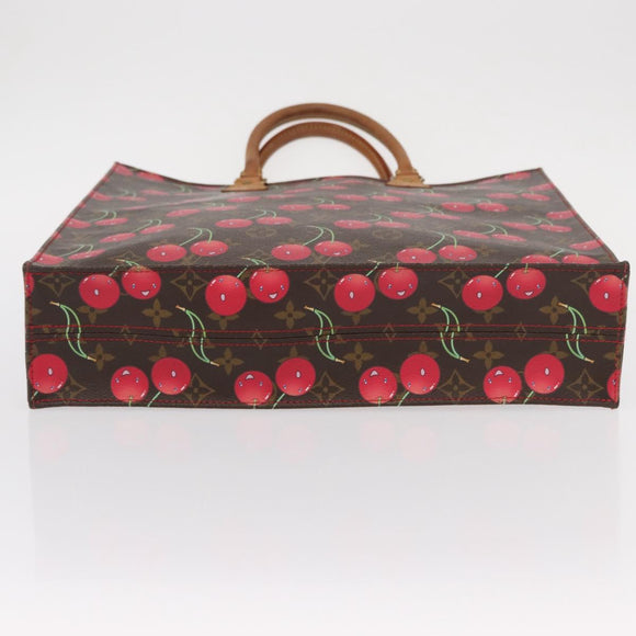 LOUIS VUITTON Monogram Cherry Sac Plat Hand Bag M95010 LV Auth 144826V