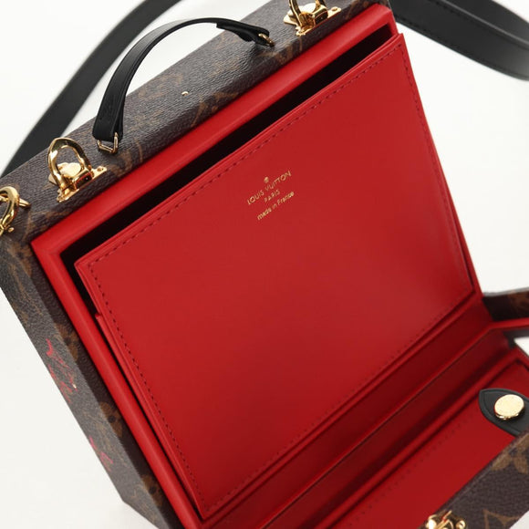 LOUIS VUITTON Monogram Fall In Love Mobile Box Trunk LV Auth 144827SM