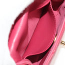 CHANEL Matelasse Chain Shoulder Bag Lamb Skin Pink Gold CC Auth 144828SAM-23