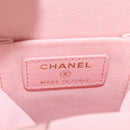 CHANEL Matelasse Chain Shoulder Bag Lamb Skin Black Gold CC Auth 144829AM-20