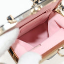 CHANEL Matelasse Chain Shoulder Bag Lamb Skin Black Gold CC Auth 144829AM-9