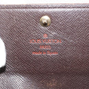LOUIS VUITTON Damier Ebene Porte Monnaie Credit Wallet N61725 Auth 144838-18