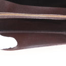 LOUIS VUITTON Damier Ebene Porte Monnaie Credit Wallet N61725 Auth 144838-19