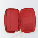 LOUIS VUITTON Epi Agenda Geod Wallet Red M63877 LV Auth 144840-9