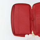LOUIS VUITTON Epi Agenda Geod Wallet Red M63877 LV Auth 144840-18