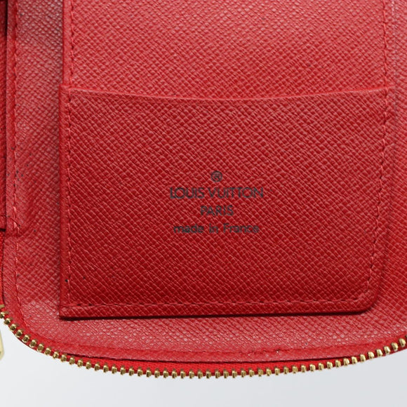 LOUIS VUITTON Epi Agenda Geod Wallet Red M63877 LV Auth 144840