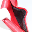 LOUIS VUITTON Epi Agenda Geod Wallet Red M63877 LV Auth 144840-10