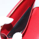 LOUIS VUITTON Epi Agenda Geod Wallet Red M63877 LV Auth 144840-11