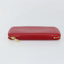 LOUIS VUITTON Epi Agenda Geod Wallet Red M63877 LV Auth 144840-4