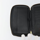 LOUIS VUITTON Epi Agenda Geode Travel Case Black M63872 LV Auth 144841-18