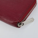 LOUIS VUITTON Epi Zippy Wallet Long Wallet Fuchsia M60305 LV Auth 144842-15