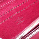 LOUIS VUITTON Epi Zippy Wallet Long Wallet Fuchsia M60305 LV Auth 144842-17