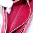LOUIS VUITTON Epi Zippy Wallet Long Wallet Fuchsia M60305 LV Auth 144842-11