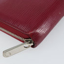 LOUIS VUITTON Epi Zippy Wallet Long Wallet Fuchsia M60305 LV Auth 144842-14