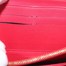 LOUIS VUITTON Monogram Vernis Yayoi Kusama Wallet Rouge M91572 LV Auth 144843-17