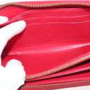 LOUIS VUITTON Monogram Vernis Yayoi Kusama Wallet Rouge M91572 LV Auth 144843-9