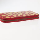 LOUIS VUITTON Monogram Vernis Yayoi Kusama Wallet Rouge M91572 LV Auth 144843-5