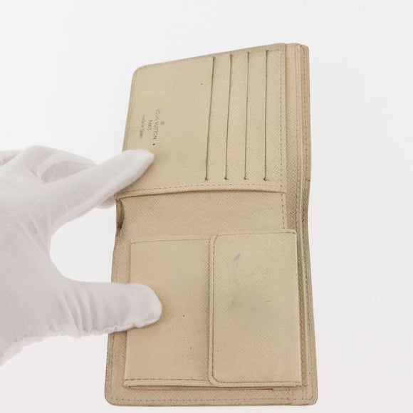 LOUIS VUITTON Damier Azur Porte Feuille Marco Bifold Wallet N60018 Auth 144844