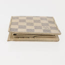 LOUIS VUITTON Damier Azur Porte Feuille Marco Bifold Wallet N60018 Auth 144844-4