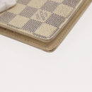 LOUIS VUITTON Damier Azur Porte Feuille Marco Bifold Wallet N60018 Auth 144844-14