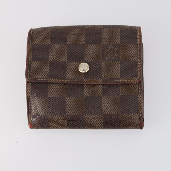 LOUIS VUITTON Monogram Damier Wallet 4Set LV Auth 144845