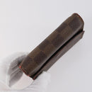 LOUIS VUITTON Monogram Damier Wallet 4Set LV Auth 144845-17