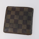 LOUIS VUITTON Monogram Damier Wallet 4Set LV Auth 144845-21